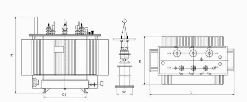 12500kVA Oil filled distribution transformers 12500kVA Oil filled distribution transformers